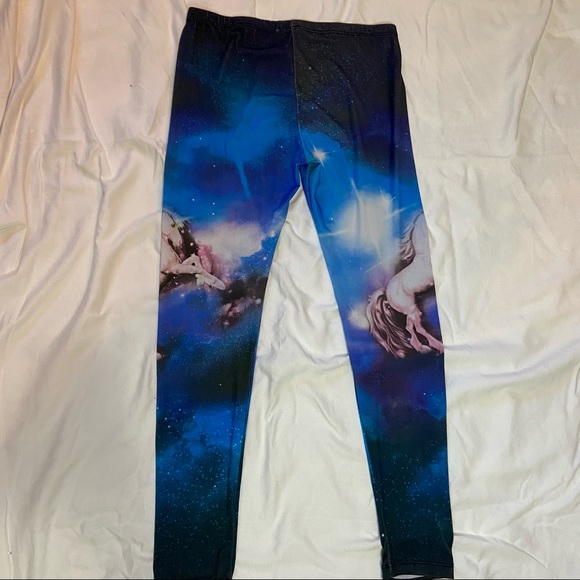 Unicorn Leggings Size L - Picture 6 of 8